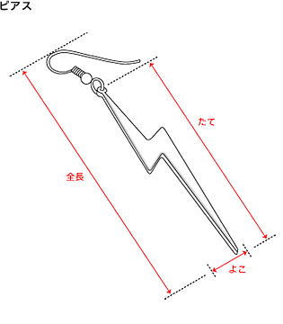 Pierced Earrings ピアス