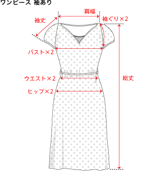 One Piece ワンピース袖あり