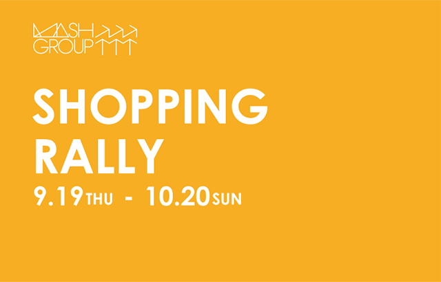 SHOPPING RALLY｜MA CARD FOR GO GREEN